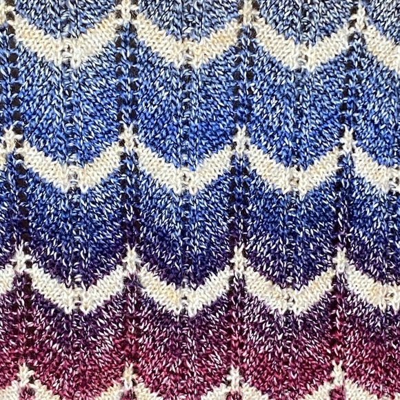 Alfred Dunner Colorful Autumn Harvest Mock 2-piece Sweater 3/4 Sleeve Large NWT - Picture 7 of 8